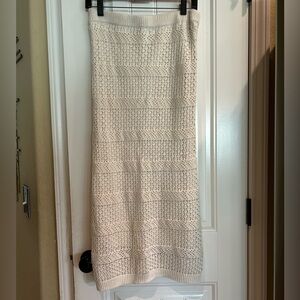 Freshman 1996 Crochet Maxy Skirt
